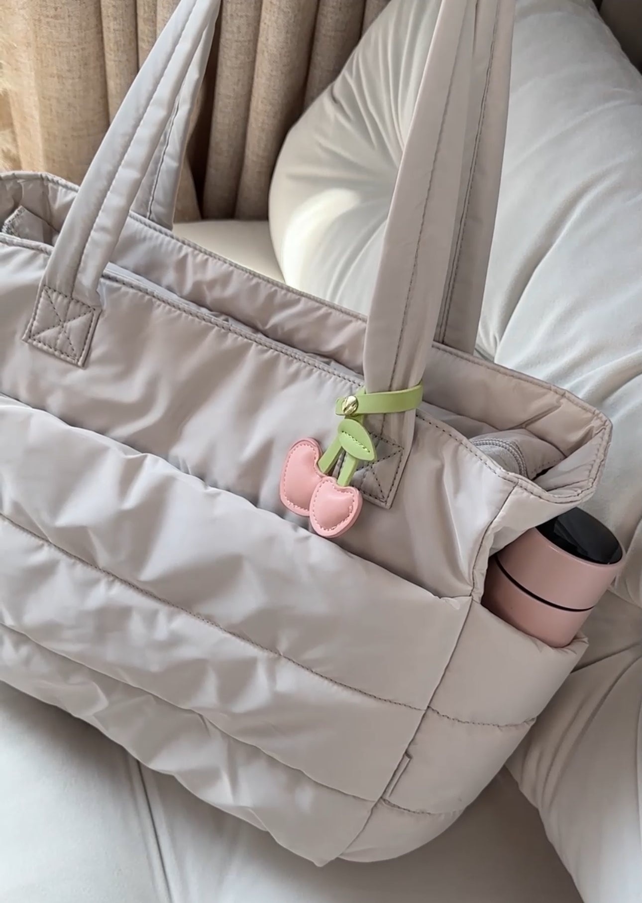 CozyCarry Tote | Valkosipuli