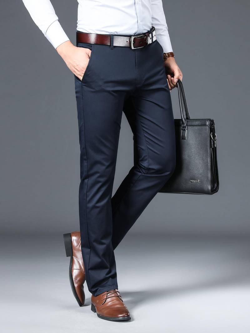 Maxwell - Business casual -joustohousut miehille